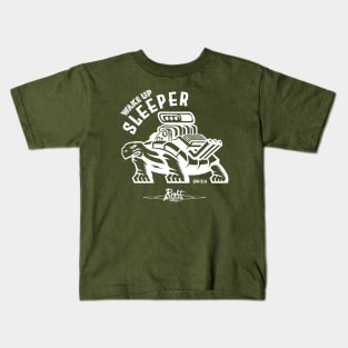 Wake Up Sleeper (flat white) Kids T-Shirt